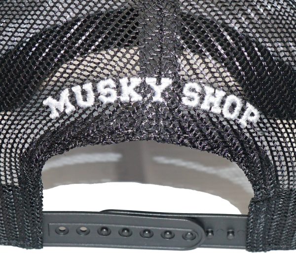 Musky Shop Black Gold White Mesh Cap For Cheap - Image 3