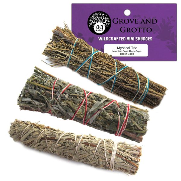 Mystical Herb Bundle Trio (Mountain Sage, Black Sage, and Desert Magic) Online - Image 2