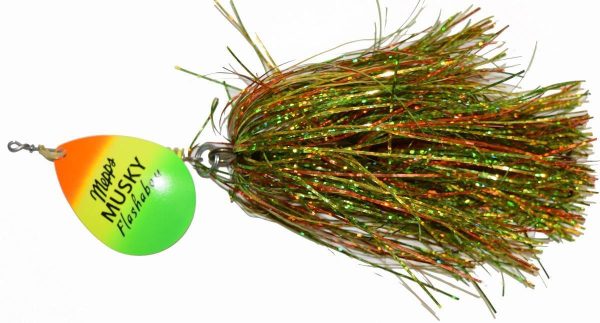 Mepps Musky Flashabou Bucktail - Single Blade For Cheap - Image 5